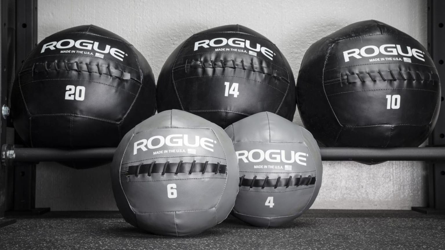 Rogue fitness shop medicine ball
